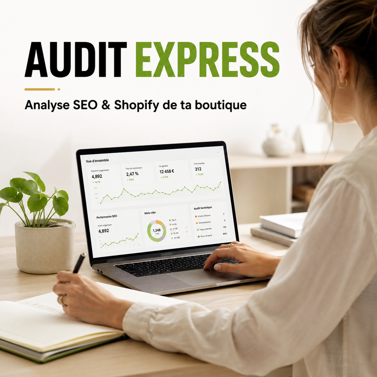 Audit Express Shopivance - Analyse SEO et audit Shopify pour boutique en ligne